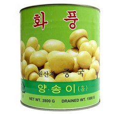 168 유정 / 878443/ 양송이홀(2.8kgX6개)-화풍 기타농산물통조림, 단일 수량