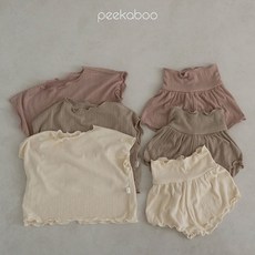 피카부 차밍세트 [크림/모카/핑크] XS~XL JS~JL
