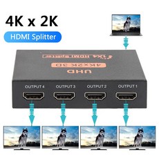 HDMI 케이블 분배기 HD 4k 2k 1080P 스위처 어댑터 HDMI-CompatI Hub, 1