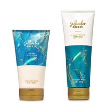 Bath and Body Works - 쏠트워터 브리즈 바디스크럽 + 바디크림 세트, 본문참고, 본문참고