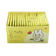 네이처오다 달칩 초코샌드 12g x 20p, 초코맛, 4개