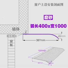 투명 캐노피 차양 비가림 창문 현관 어닝 테라스, I 400x1000 프로스트(상단 설치)