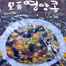미강착한먹거리 모듬콩조림 2kg 가락시장 직배송 콩자반 조림 반찬, 1개