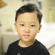 유아용 블루라이트 차단 원형 안경
