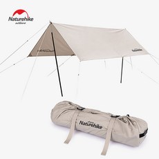 네이처하이크 면혼방 렉타 타프 4M 골든베이지, 400 x 292cm