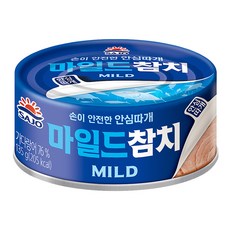 사조 마일드 참치 안심따개, 135g, 48개