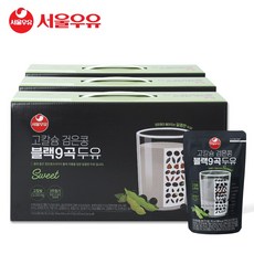 서울우유 고칼슘 검은콩 블랙9곡 두유, 190ml, 60개