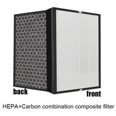 BONECO 공기 청정기 교체용 HEPA 및 탄소 복합 필터 A341 P340 397x217x38mm, [01] as picture, 1개