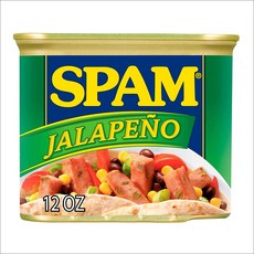 SPAM 할라피뇨 스팸 340g 2종, 12온스(1팩)