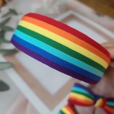 무지개헤어밴드