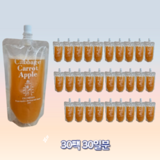 CCA주스 200ml x 30팩 사과당근양배추즙 주스 쥬스 착즙 까주스 건강한재료 건강식 친환경