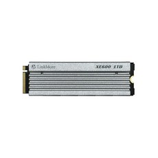 LinkMore XE600 1TB M.2 2280 SSD PCIe Gen4 NVMe 내부 게이밍 솔리드 스테이트 드라이브 방열판 포함 7200MBs 플레이스테이션 5 PS5와 호환, 방열판이 있는 Gen4(XE600)