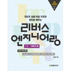 IT EXPERT 리버스 엔지니어링 2권 디버거 편 : 윈도우 실행 파일 구조와 원리로 배우는, 한빛미디어