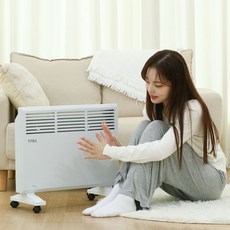 리아나 전기히터 전기난로 욕실 화장실 히터 난로 가정용 사무실, 화이트