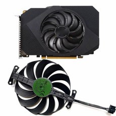 ASUS Radeon RX6400 4GB Phoenix OC 그래픽 카드 교체 팬 T129215BU FDC10U12D9-C CF1010U12D용 LTANDBR, 3) T129215BU
