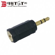 [5개묶음] 대원티엠티 2.5mm3.5mm FM 3극 스테레오변환 젠 su0*8855ag, 본상품선택 - zen