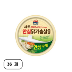 해표 안심 닭가슴살 통조림, 135g, 36개