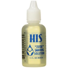 HIS "총"면도 솔루션 셰 이브 오일 남성 36.8 ml, Men