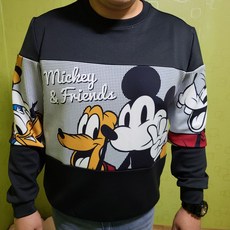 커플긴팔디즈니