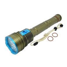 강력한 20000 루멘 LED 다이빙 손전등 전술 군사 Lanterna XM-L2 U2 18650 다이브 토치 수중 비디오 램프, 01 WHITE