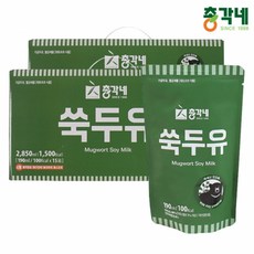 총각네 쑥두유, 190ml, 30개