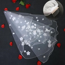 클래식 신부 헤어액세서리 스윗 숲 인싸템 틱톡 신기 웨딩드레스 블랙 화이트 면사포 여성