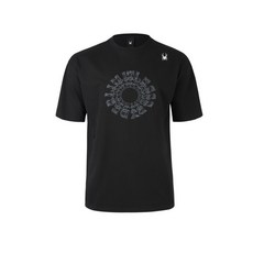 스파이더 라운드 엠브로이더리 반팔 티셔츠 SPIMCNRS306UBLK 1032281