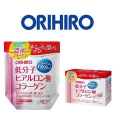 오리히로 저분자 피쉬콜라겐 히알루론산 세라마이드 콜라겐 하루 11000mg, 180g, 1개