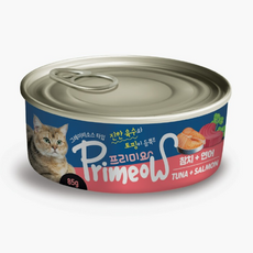 고양이 밥 데본렉스 습식사료 참치 연어 캔 85G 24개입