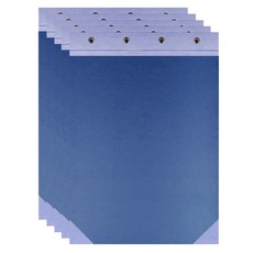 마이다스 A4 종이 고급 흑표지 파일 10개입, 5세트, 청색