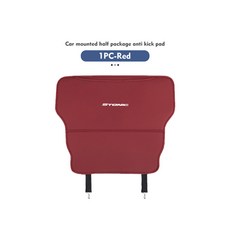 등받이 보호대 커버 더러움 방지 킥 매트 기아 스토닉 2020 2019 2018 2017 2016 2015, red-1PCS, 레드, 1개