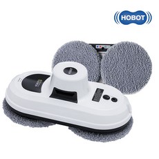 [한정수량 특가할인] 호봇 인공지능 로봇 창문 청소기 HOBOT-188 아파트 고층 베란다 외부 자동 유리 벽 타일 닦이 강력 흡착 추락방지 리모컨