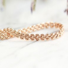 14k할로우체인팔찌