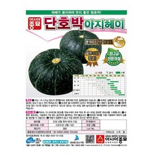아시아종묘 단호박씨앗종자 아지헤이(2000립), 1개
