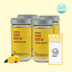한스푼 물에 타먹는 365 레몬수 50일분, 250g, 4개