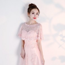 한식 웨딩드레스 레이스 숄 신부 결혼 쁘띠 코트 빅사이즈 케이프 판초 뱃살커버 들러리 유니폼 이브닝드레스 얇은