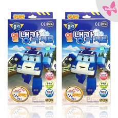 바람 BARAM ) 로보카폴리 폴리열냉각시트 열내림패치 쿨젤패치 열냉각시트, 12매