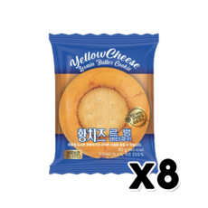 황치즈 르뱅버터쿠키 베이커리간식 85g x 8개