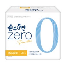 순수한면 제로 슈퍼롱 팬티라이너, 일반, 40개입, 10개