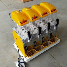 ice slusher 4 탱크 슬러시 기계 48l 스무디 granita 기계 1100w 눈 녹는 기계 슬러싱 메이커 스크림 기계, 110v