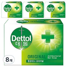 Dettol 滴露 日常照護肥皂, 100g, 8入