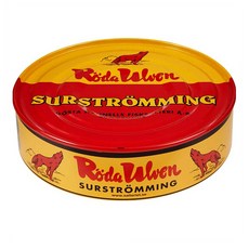 Roda Ulven 수르스트뢰밍 통조림 삭힌 청어 300g surstromming Original fermentierte Heringe Fish