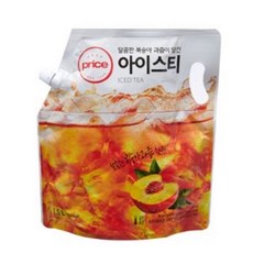온리프라이스복숭아아이스티