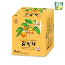 송원 감잎차 40티백 x4 (W8F8835), 4개, 40개입