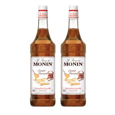 모닌 카라멜시럽 1000ml 2개세트, 1L, 2개