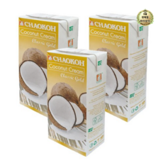 라이브잇 차오코 코코넛 크림 클래식 골드, 1L, 6개