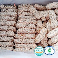 강릉사천 무진장한과 찹쌀과즐강정 반반 (대) 2.3kg, 단품, 옵션선택