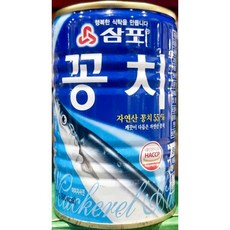 꽁치캔(삼포 400g) X24/통조림/캔/가공통조림/꽁치캔/생선통조림/생선캔/수산물통조림/가공꽁치캔/간편꽁치, 1개, 400g
