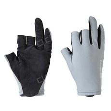 낚시 장갑 티타늄 글러브 미끄럼 방지 겨울 통기성 논슬립, S, GL-006V 회색