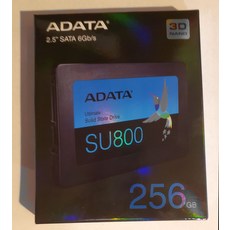 SSD하드 ADATA Ultimate 시리즈 SU800 내부 SSD 256GB SATA III 2.5"